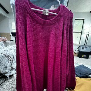 WOMENS ST JOHNS BAY CREW NECK SWEATER, 5X